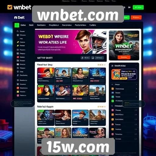 Experiência do usuário e interface do wnbet.com